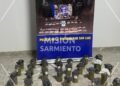 Tras un allanamiento, la Policía secuestró armas de fuego y municiones, incautó marihuana valuada en 14 millones de pesos y detuvo a una mujer
